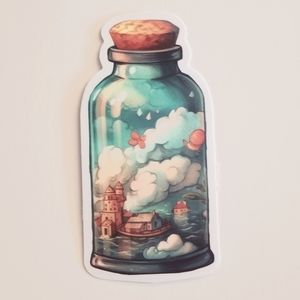 10/$10 Bottle Aesthetic Sticker